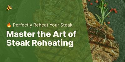 Master the Art of Steak Reheating - 🔥 Perfectly Reheat Your Steak